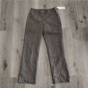 Harve Bernard Brown Wool Pants 6P Petite